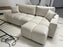 Lenny Corner Storage Sofa Bed (Available in Velvet Natural, Grey or Putty)