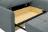 Milli 2 Seat Sofa Bed (Available in Velvet Grey or Mocha)