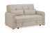 Milli 2 Seat Sofa Bed (Available in Velvet Grey or Mocha)