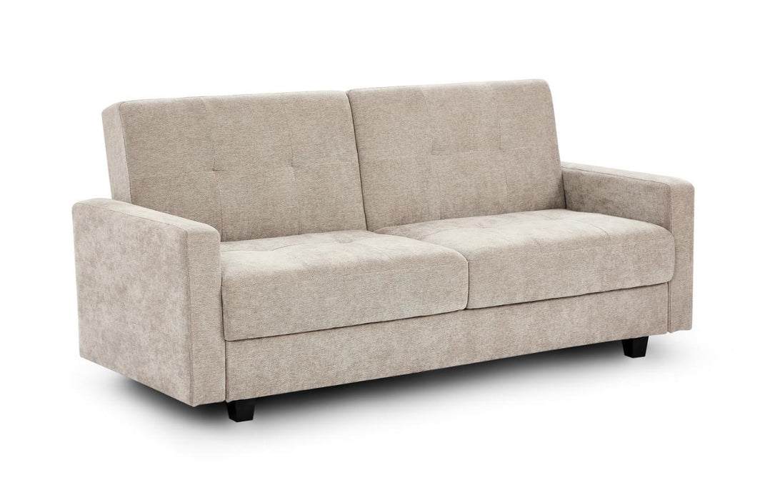 Holly 3 Seat Sofa Bed (Available in Chenille Beige or Grey)