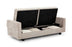 Holly 3 Seat Sofa Bed (Available in Chenille Beige or Grey)