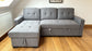 Mersia Corner Storage Sofa Bed