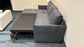 Megan Corner Sofa Bed with Storage (Available in Chenille Teal, Light Grey or Stone)