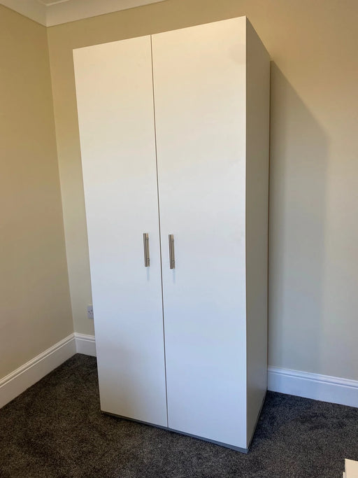 Elemental White 2 Door Wardrobe