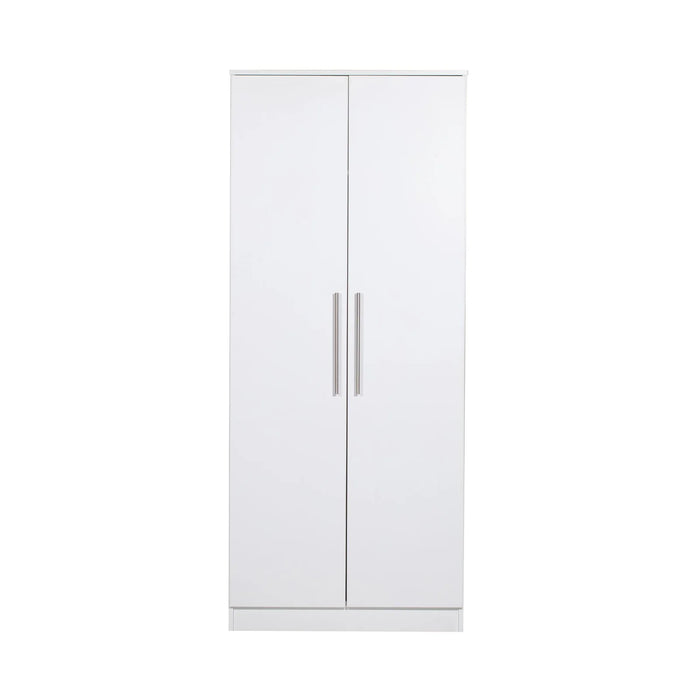 Elemental White 2 Door Wardrobe